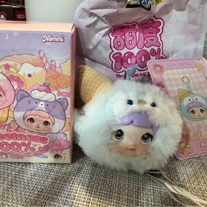 Nommi Sweetness Doll with Accessories - Purple and White